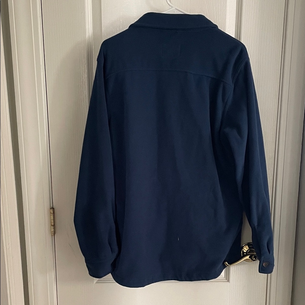 Old Navy Navy Blue Fleece Jacket - Picture 3 of 8